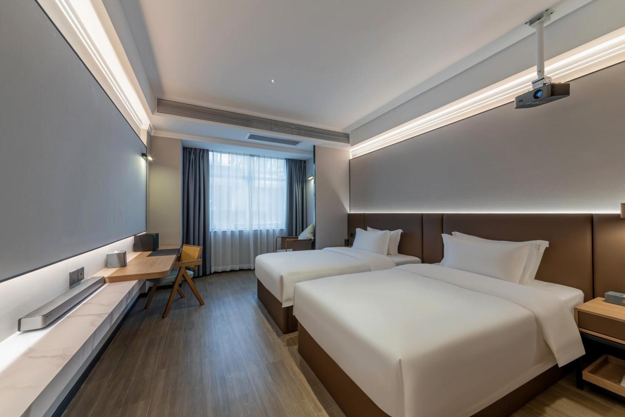 Luyue Hotel Movie Hotel Huaqiangbei Convention And Exhibition Center Branch Shenzhen Zewnętrze zdjęcie