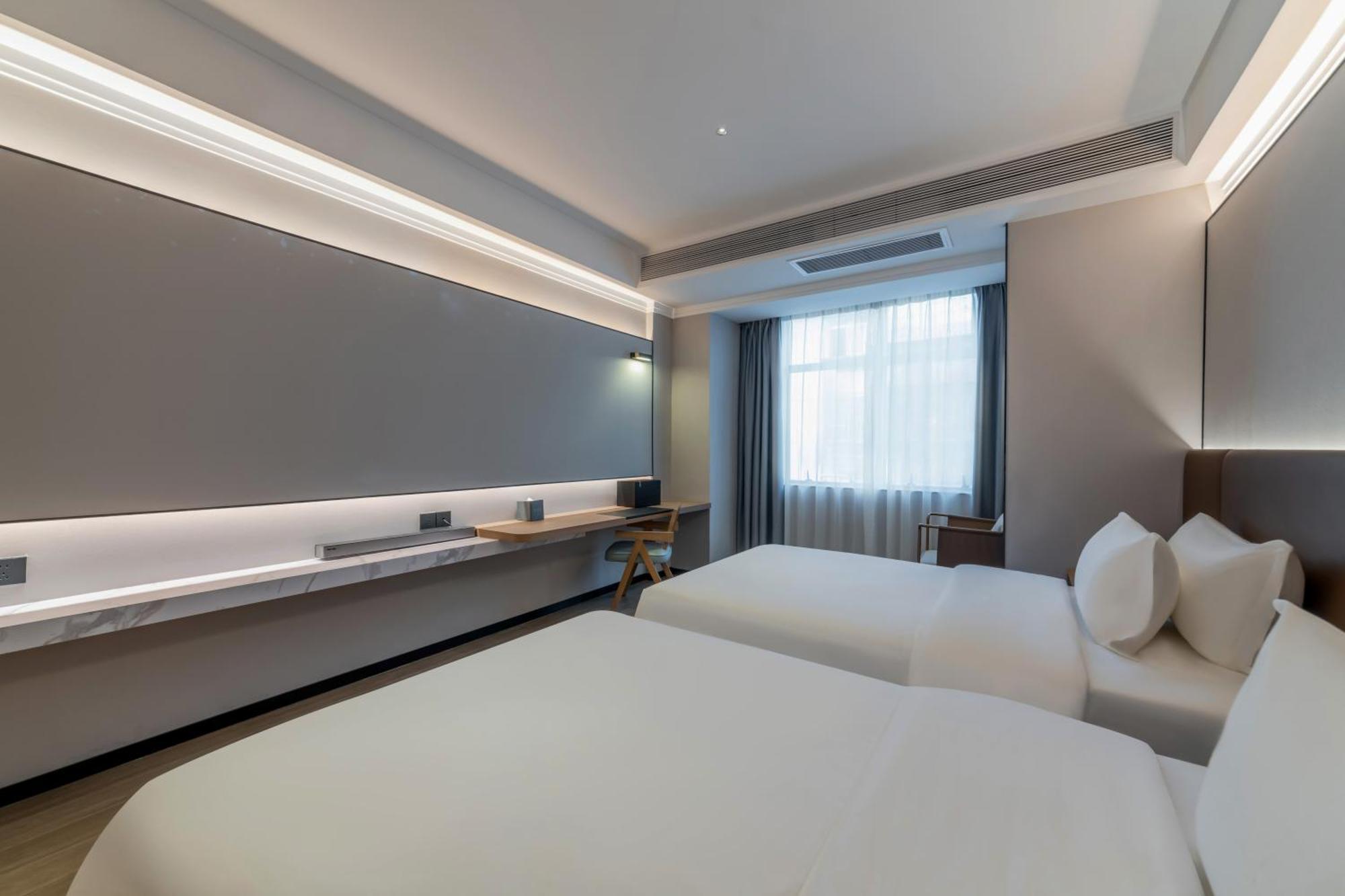 Luyue Hotel Movie Hotel Huaqiangbei Convention And Exhibition Center Branch Shenzhen Zewnętrze zdjęcie