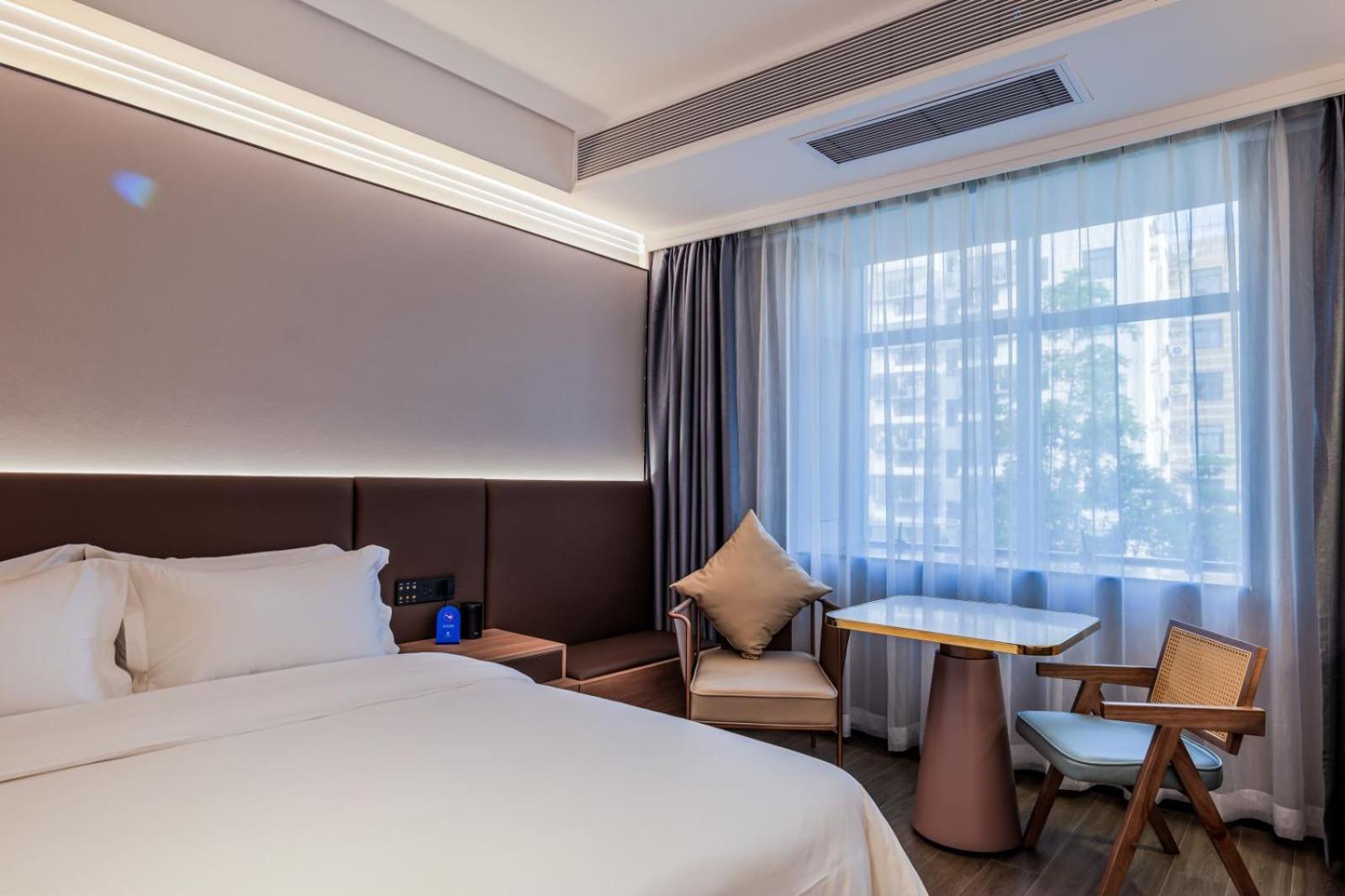 Luyue Hotel Movie Hotel Huaqiangbei Convention And Exhibition Center Branch Shenzhen Zewnętrze zdjęcie