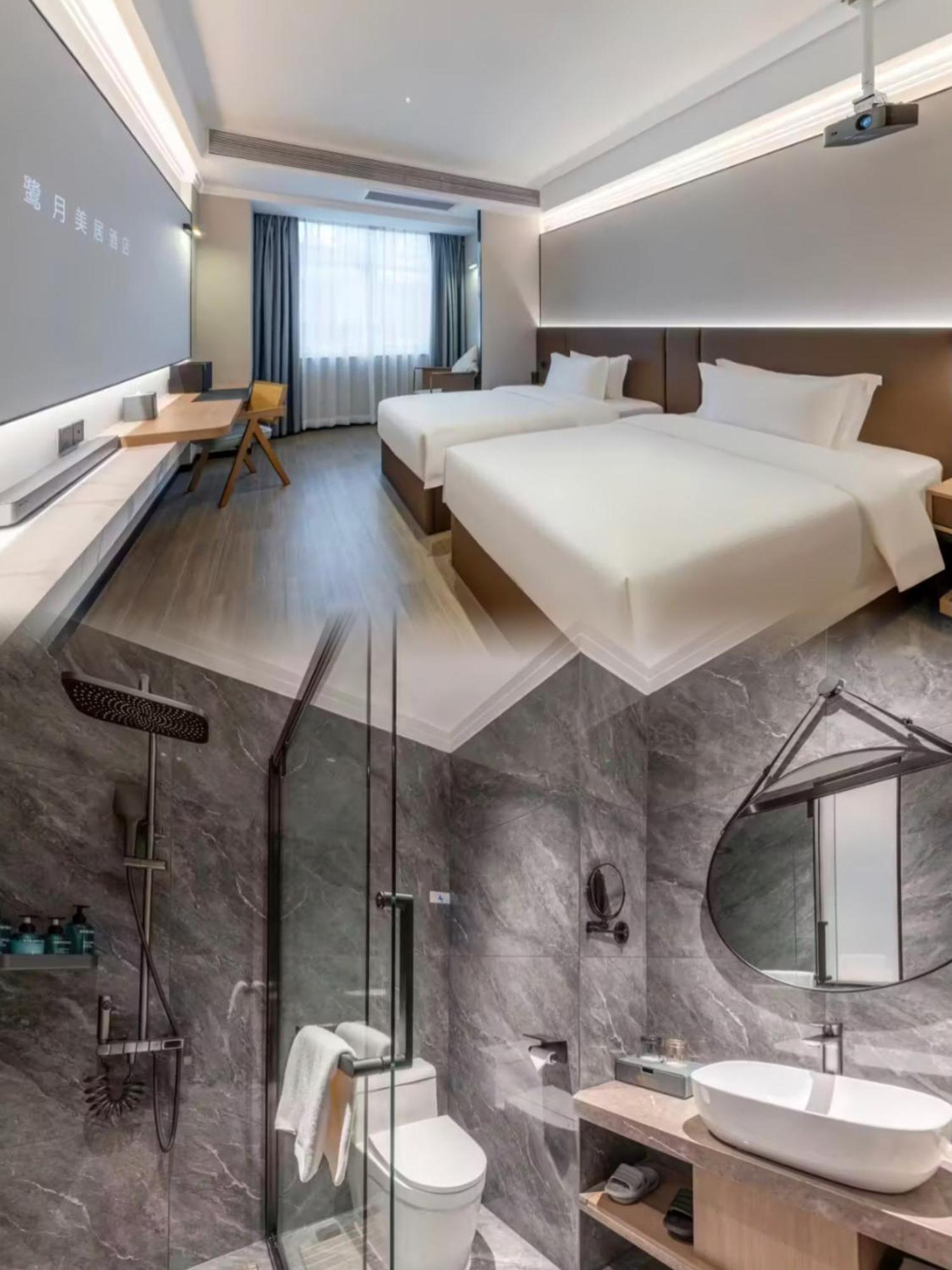 Luyue Hotel Movie Hotel Huaqiangbei Convention And Exhibition Center Branch Shenzhen Zewnętrze zdjęcie